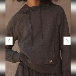 Daily Practice by Anthropologie Slim Heathered Pullover In Dark Gray